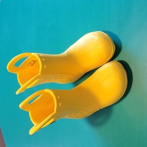 Crocs rain boots toddler size 10